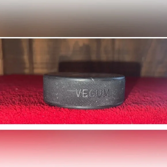 Signed Keith Acton Vegum NHL Black Hockey Puck Collectible - Picture 4 of 9